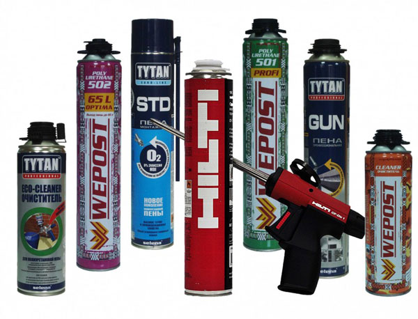 Что такое монтажная пена, плюсы и минусы. Технические характеристики, виды и применение в строительстве foto 1