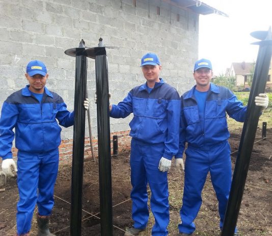 Винтовые сваи. Сферы применения