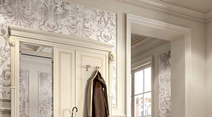 Итальянские прихожие сделают из обычного коридора элегантный холл