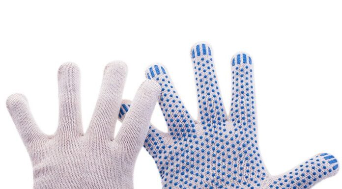 Чем удобны рабочие перчатки с «пупырышками»