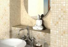 Плитка мозаика для ванной — особенности