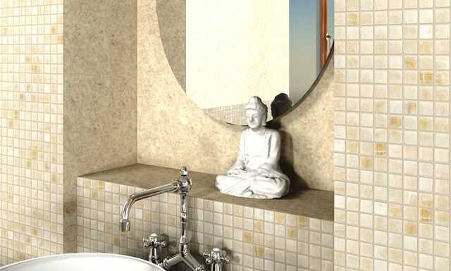 Плитка мозаика для ванной — особенности