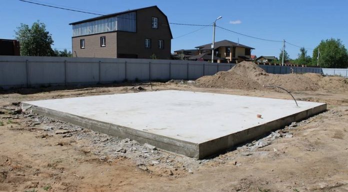 Фундамент монолитная плита под ключ