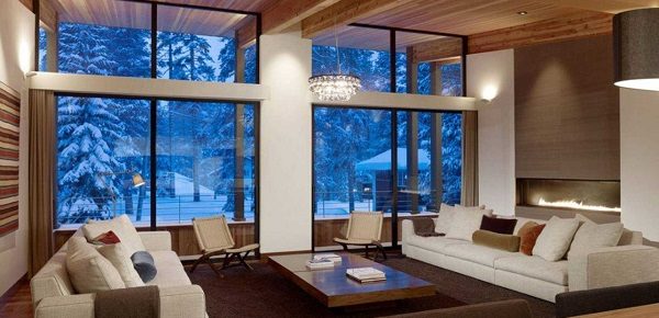 Панорамное остекление коттеджей