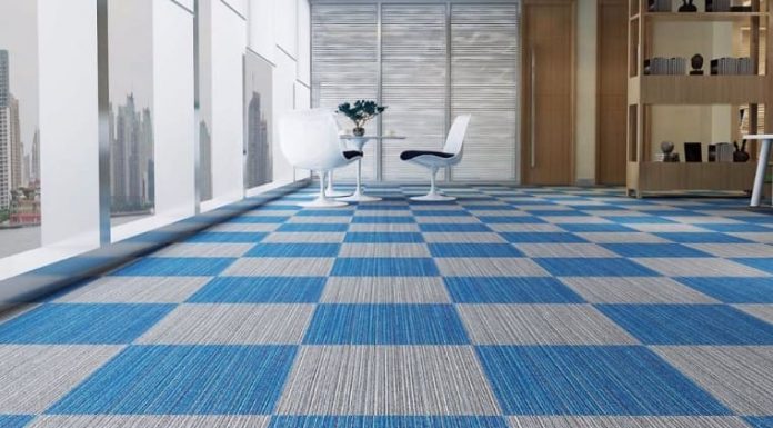 Ковровая плитка: эффектное и функциональное покрытие пола