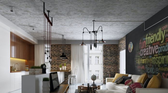 Обустраиваем квартиру в стиле лофт: как выбрать люстру под это направление