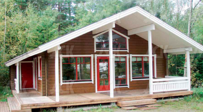 Дома из клееного бруса: как происходит процесс стройки