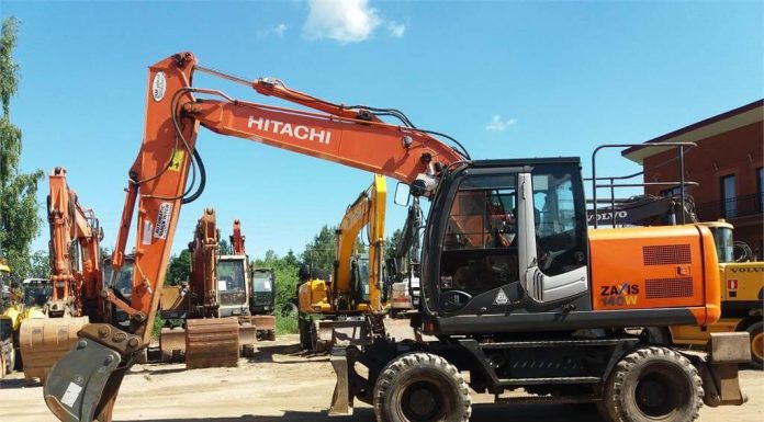 Колесный экскаватор: как работать на такой машине