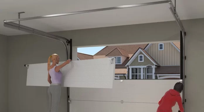 Гаражные подъемно-секционные ворота: как их выбрать и установить