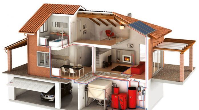Отопление частного дома: дизельное, твердотопливное, электрическое