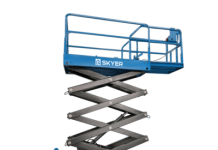 Подъемники ножничного типа: что это, как на них работают профессионалы