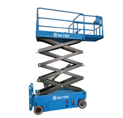 Подъемники ножничного типа: что это, как на них работают профессионалы