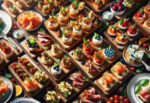 Канапе: понятие, зачем нужно и особенности доставки