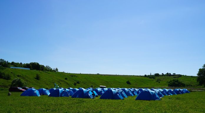 Палаточный лагерь: особенности выбора и организации