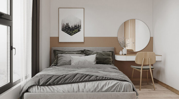 Красота, теплота и простота модной спальни в стиле джапанди