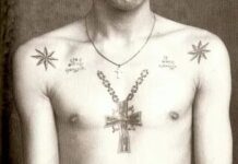 Татуировка «Воровской крест»: значение, история и символика