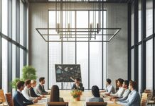 Дизайн переговорной комнаты: описание и идеи