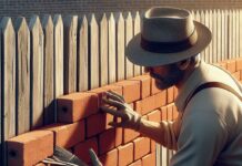 Отделка забора клинкерным кирпичом: практично, стильно и надежно