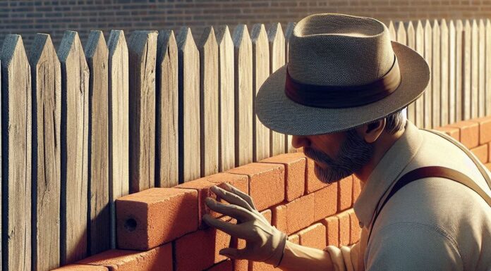 Отделка забора клинкерным кирпичом: практично, стильно и надежно